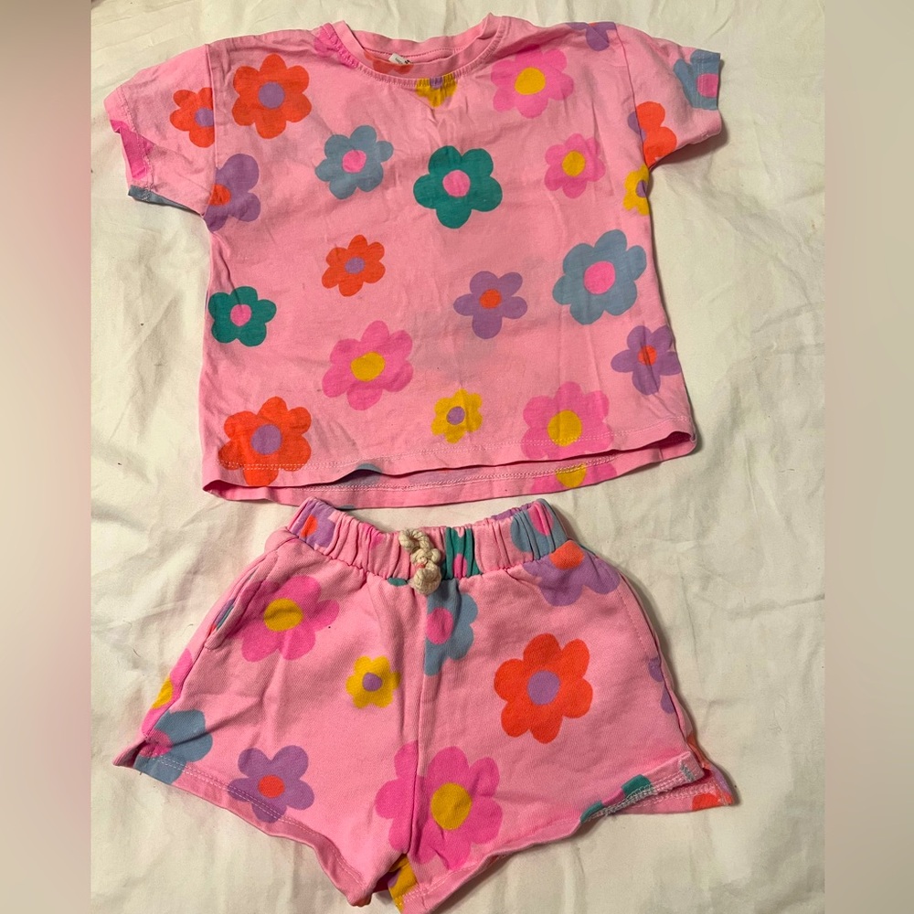 Zara matching flower set